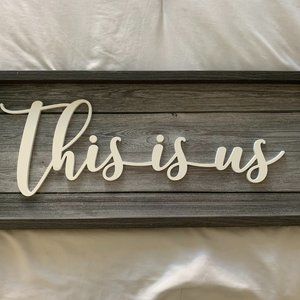 "This Is Us" Wall Decor Frame